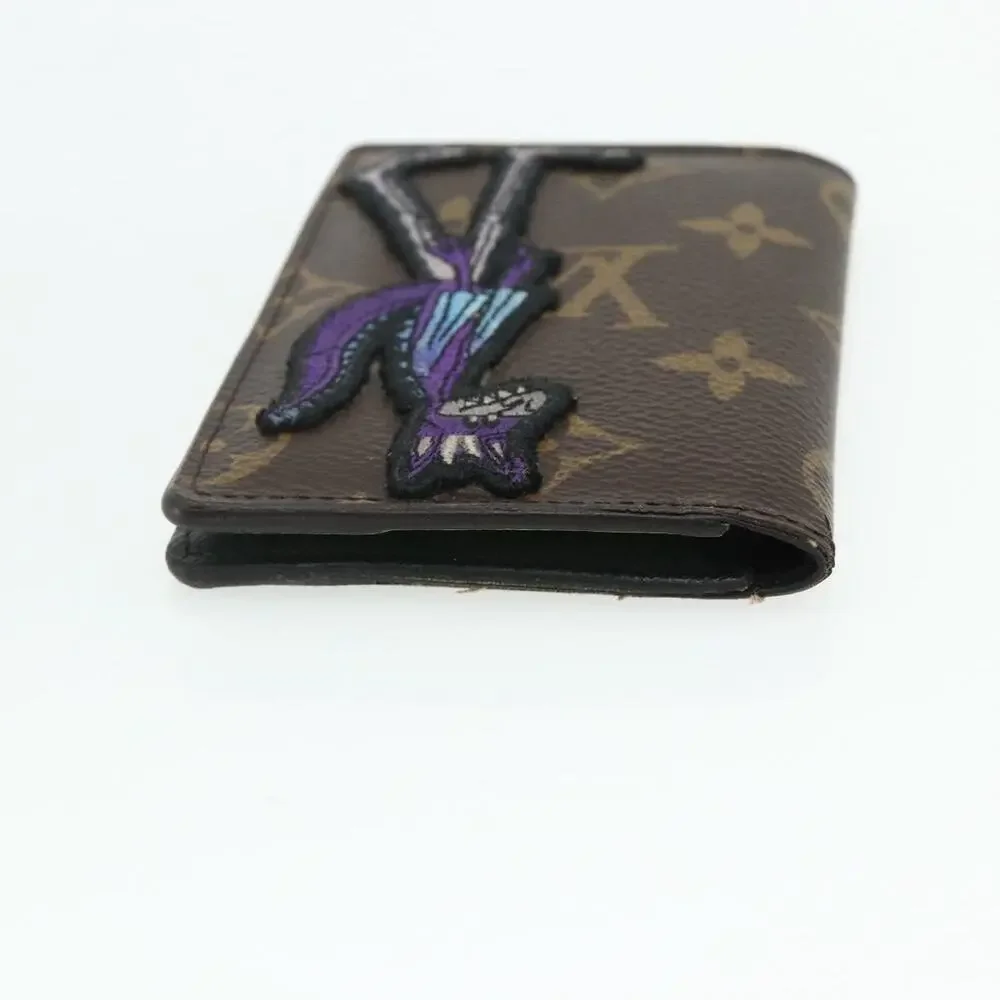 Louis Vuitton Monogram Embroidered Cartoon LV Friends Pocket Organizer - Picture 6 of 14